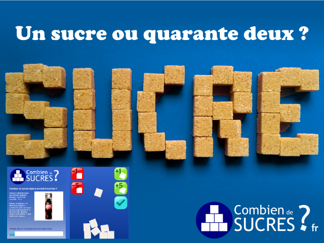 Un jeu rigolo est instructif pour tester sa perception du sucre contenu dans les aliments